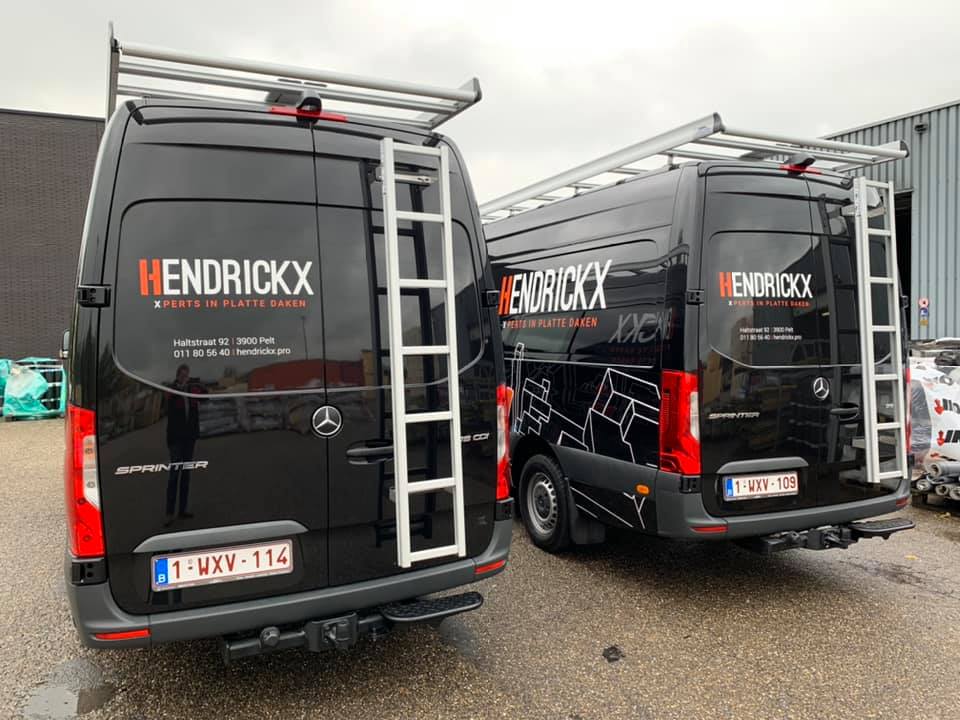 gesloten bestelwagen